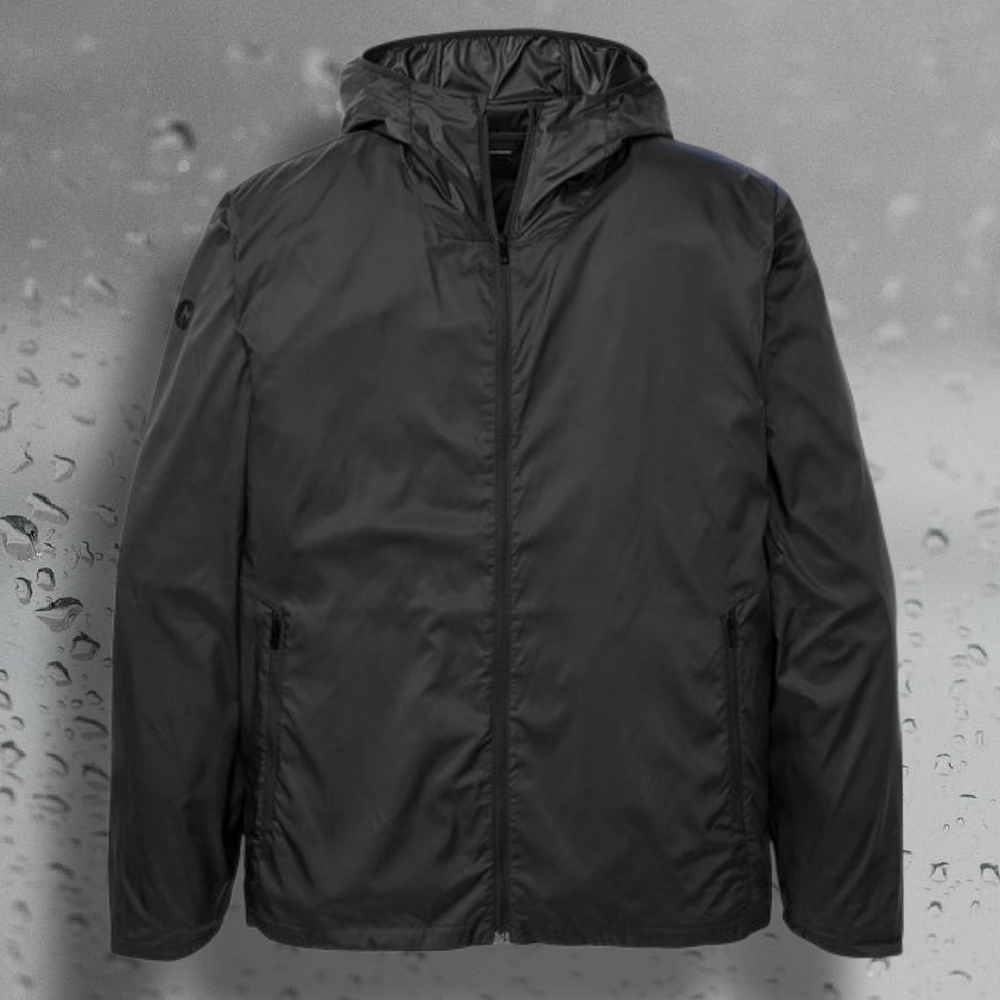 NWOT Men's Marmot Brooklyn Air Jacket Black with Zippered Pockets sz S - Picture 1 of 2